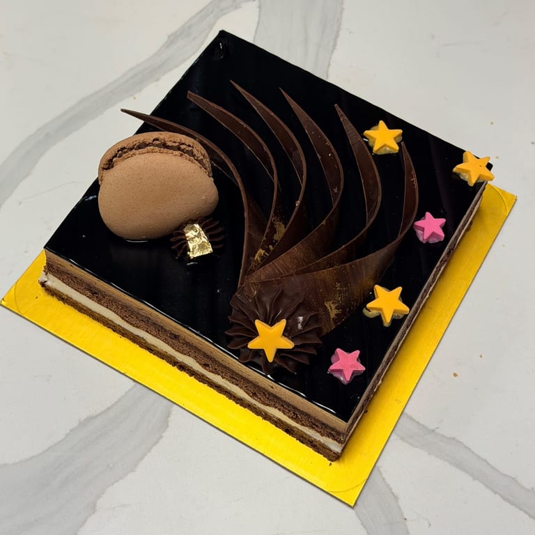 Chocolate Mousse Cake Delights
