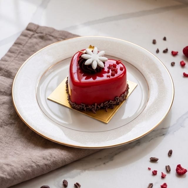 Choco Strawberry Cake.