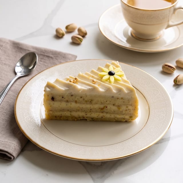 Crunchy Vanilla Lemon Cake.