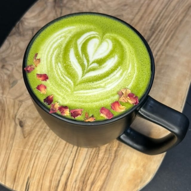 White Chocolate Matcha Latte.