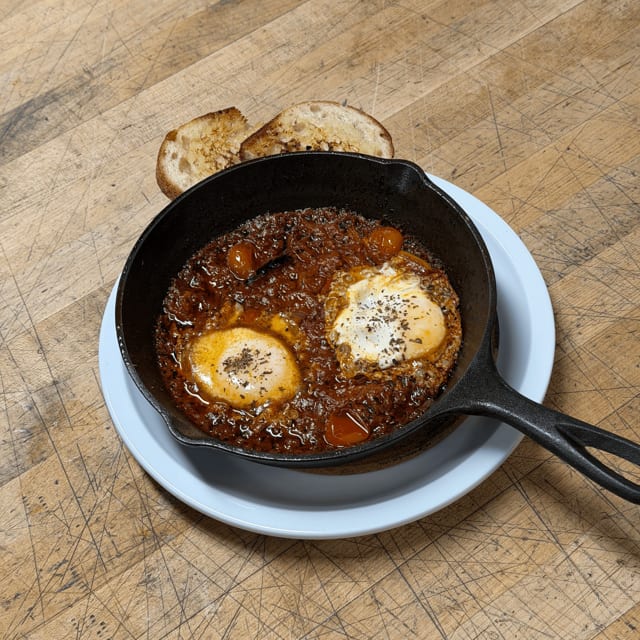 Shakshouka.