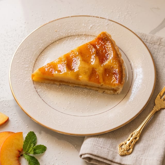 Peach Tart.