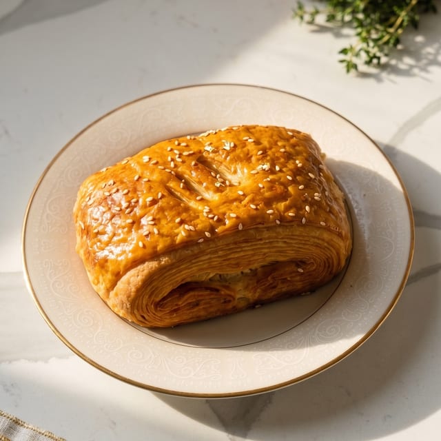 Ham and Cheese Croissant.