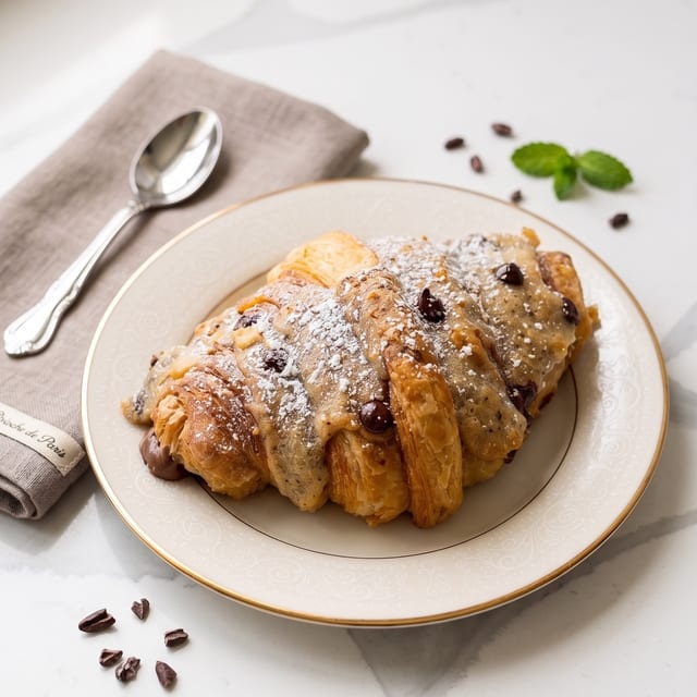 Hazelnut Chocolate Croissant.