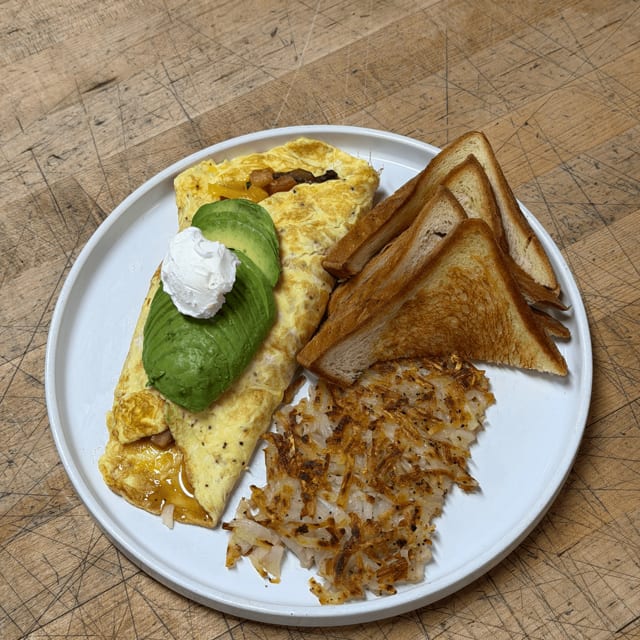 Veggie Omelet.