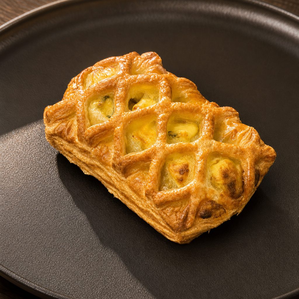 Leek & Parmesan Croissant.