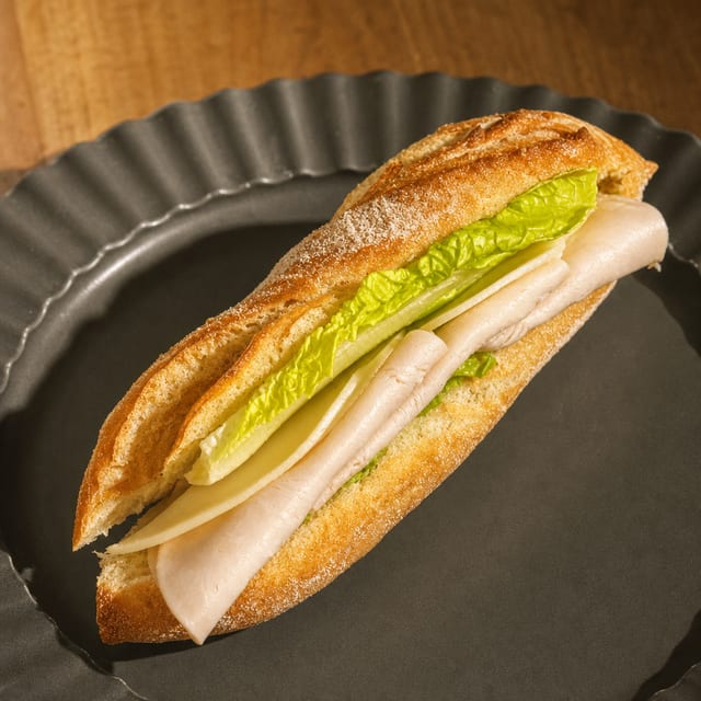 Turkey sandwich.