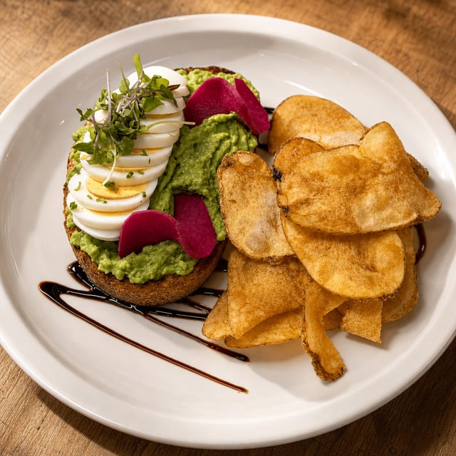 Avocado Feta Toast.