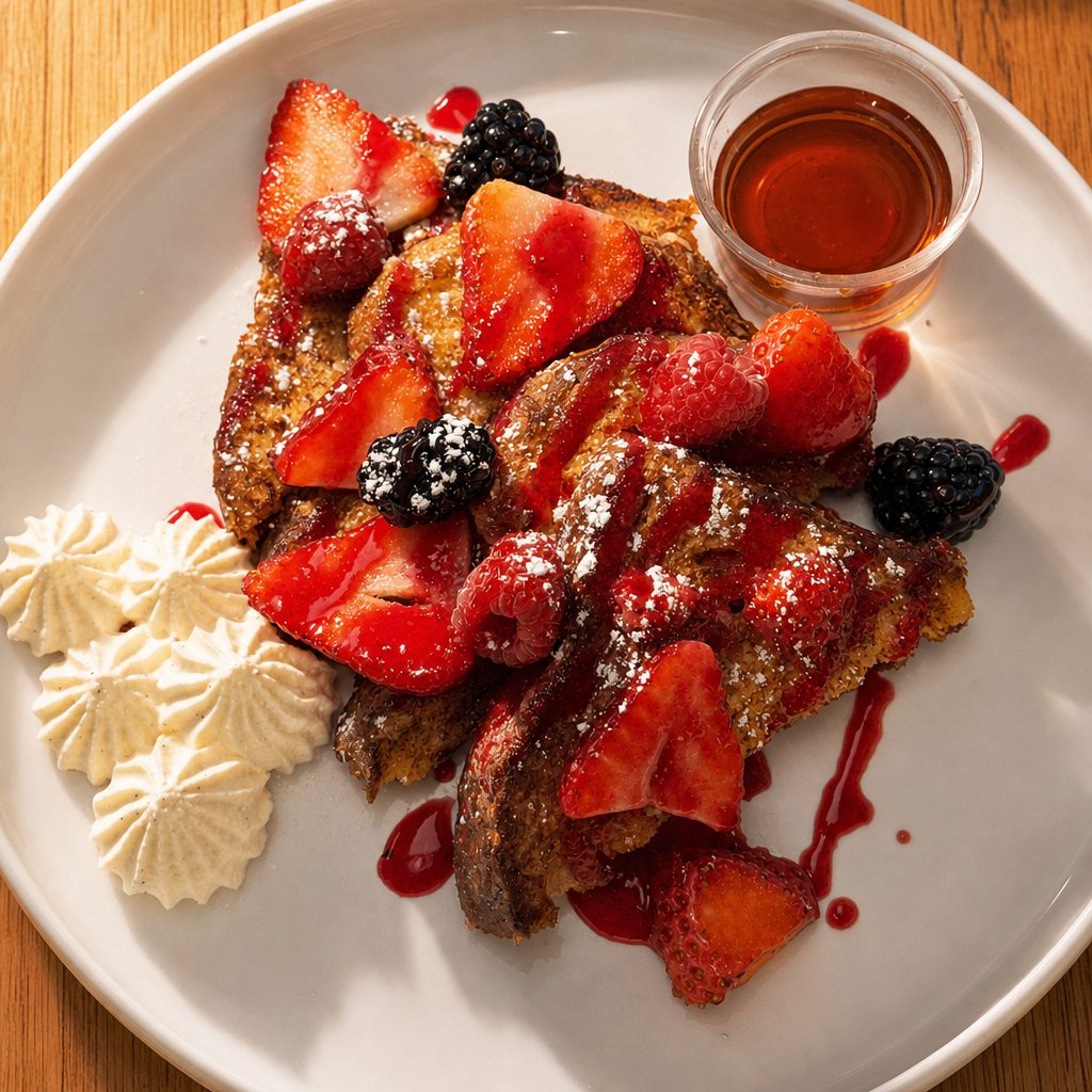 All Berries French Toast.