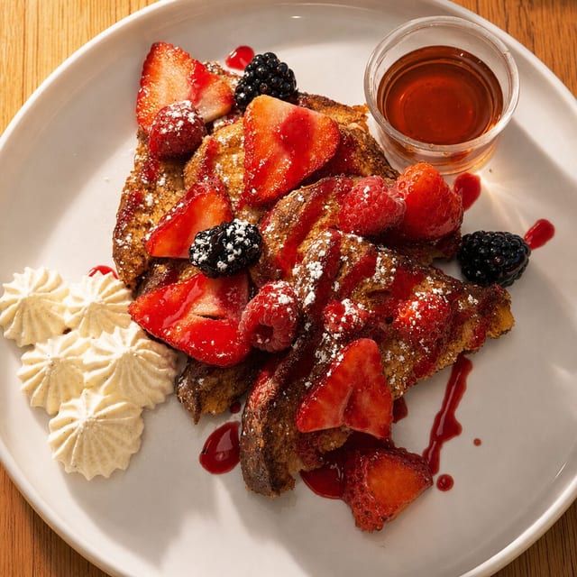 All Berries French Toast.