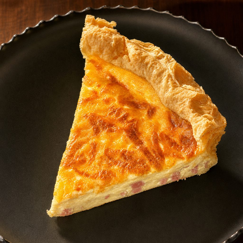 Quiche Lorraine Slice.