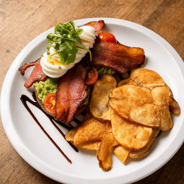 Bacon Avocado Toast.