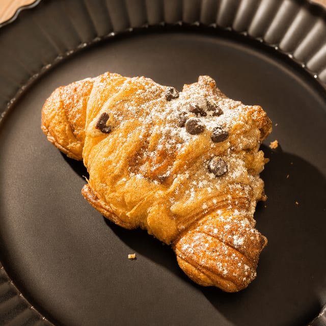 Hazelnut Chocolate Croissant.