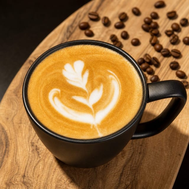 Hazelnut Praline Latte 16oz.