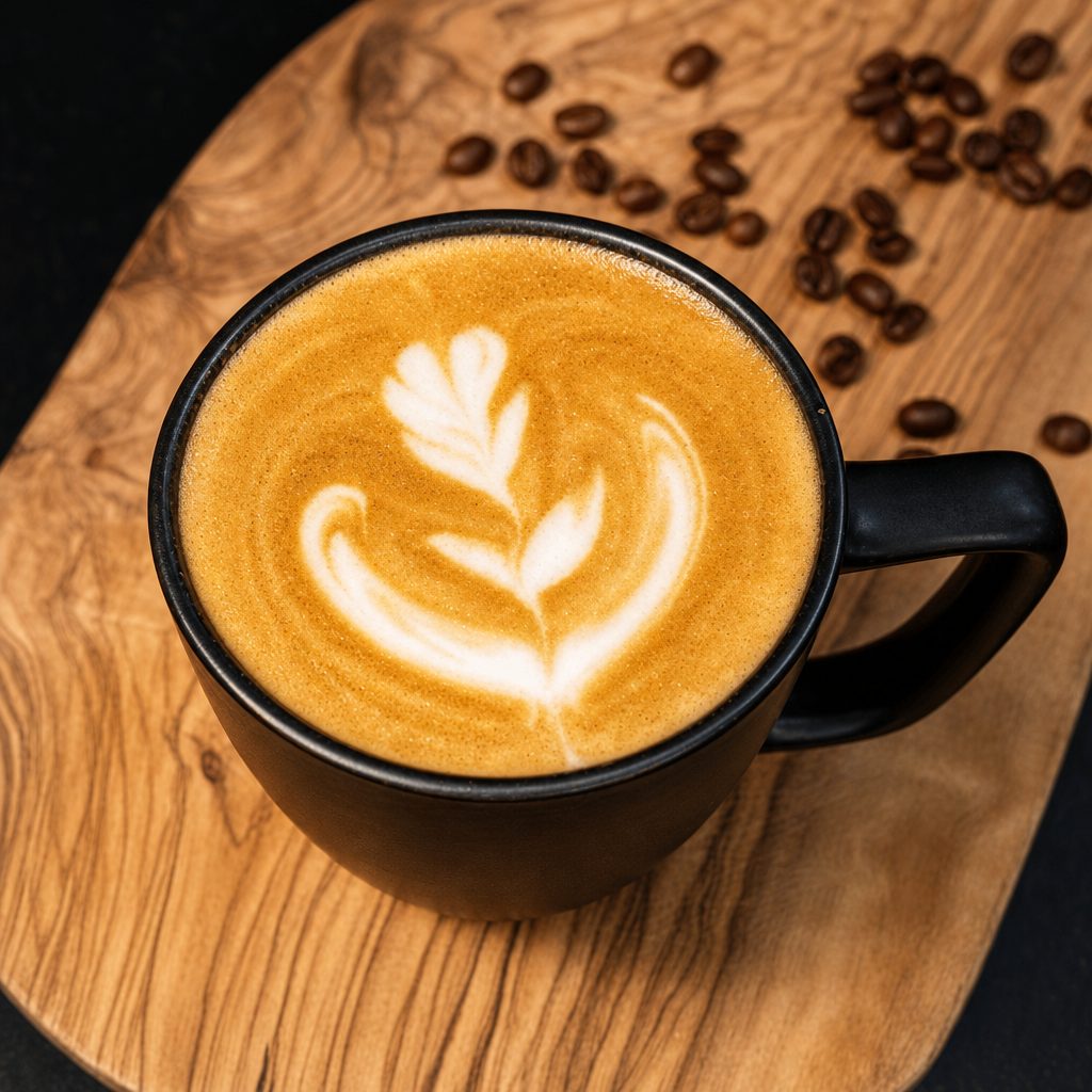 Hazelnut Praline Latte.