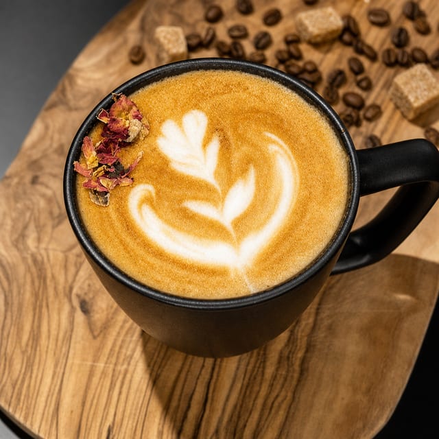 Honey Lavender Latte.