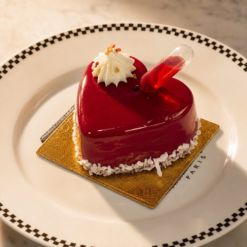 Choco Strawberry Cake.
