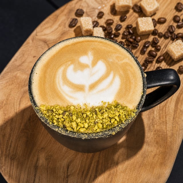 Pistachio Latte.