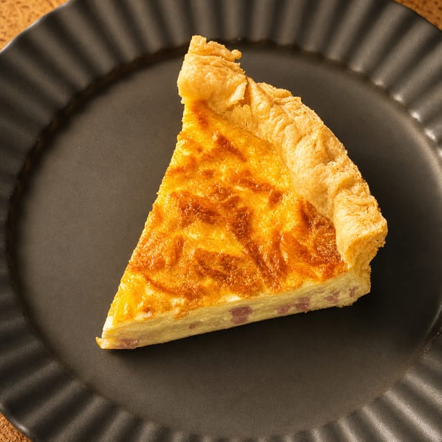 Quiche Lorraine.