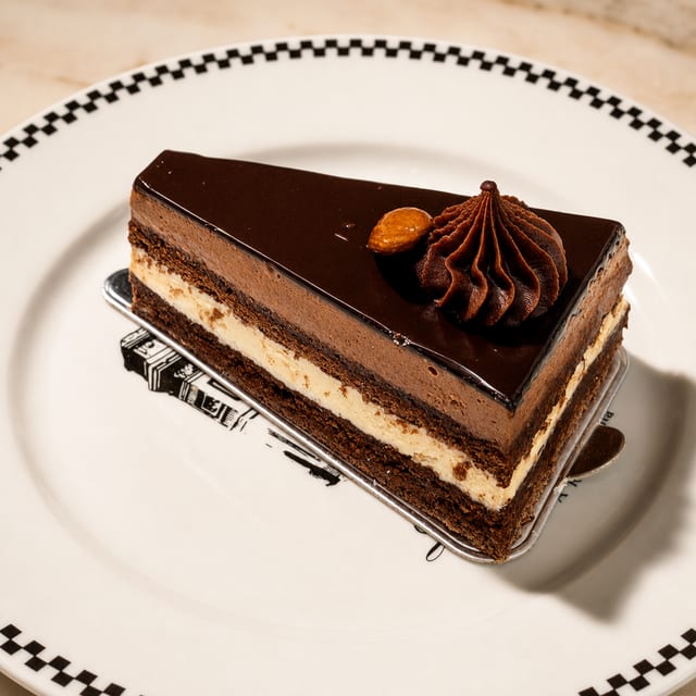 Double Chocolate Mousse.
