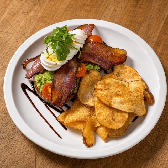 Bacon Avocado Toast.