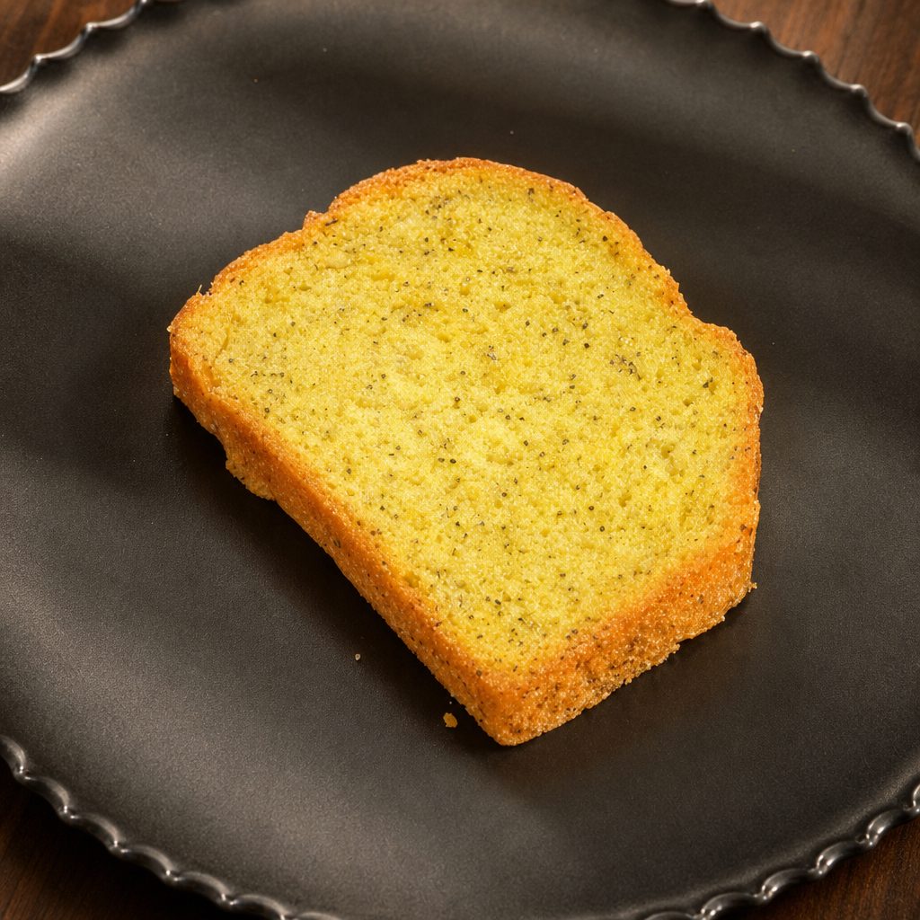 Lemon Poppyseed Pound Cake.