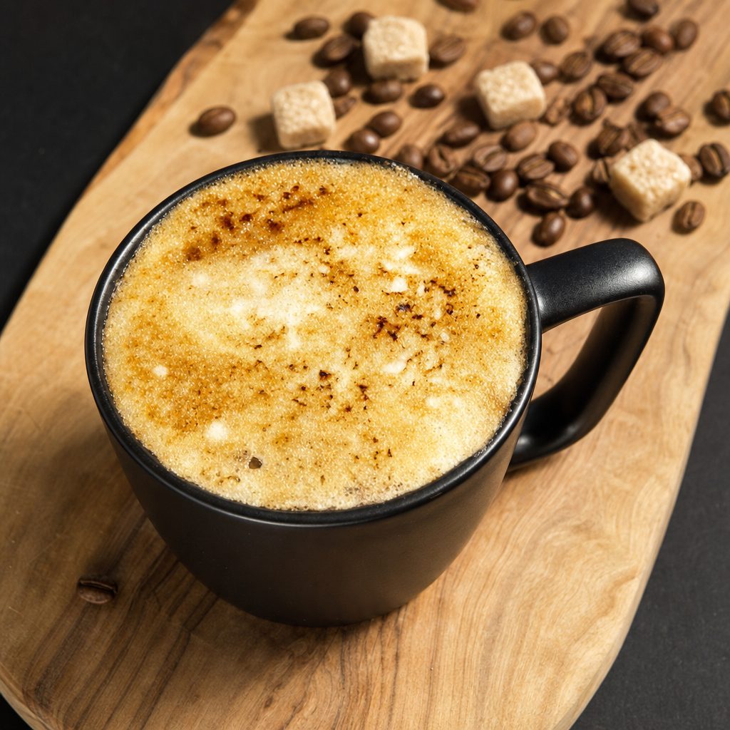 Creme brûlée Latte.