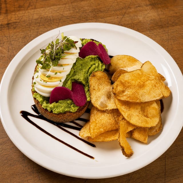 Avocado Feta Toast.