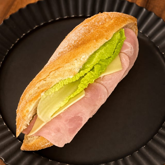 Ham & Cheese Sandwich.
