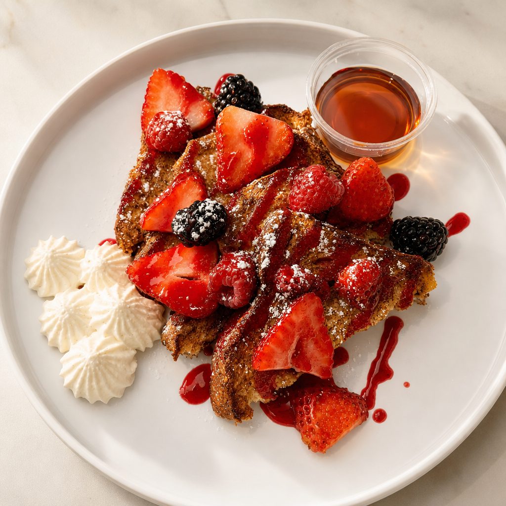 All Berries French Toast.