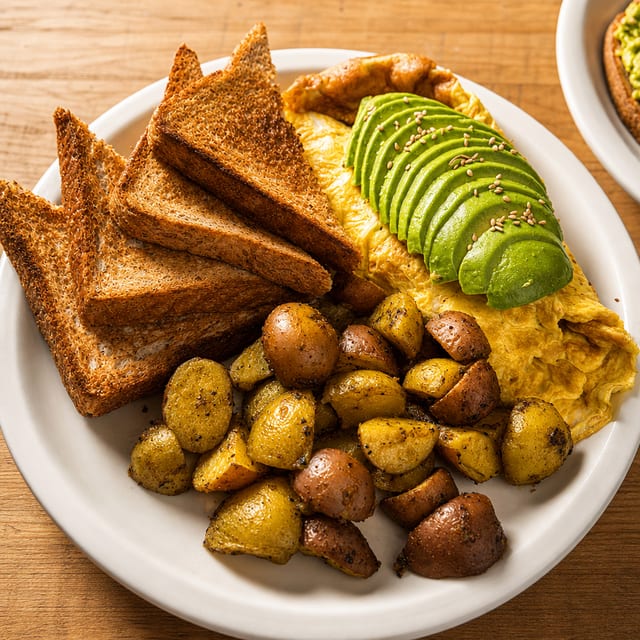 Cordon Bleu Omelet.