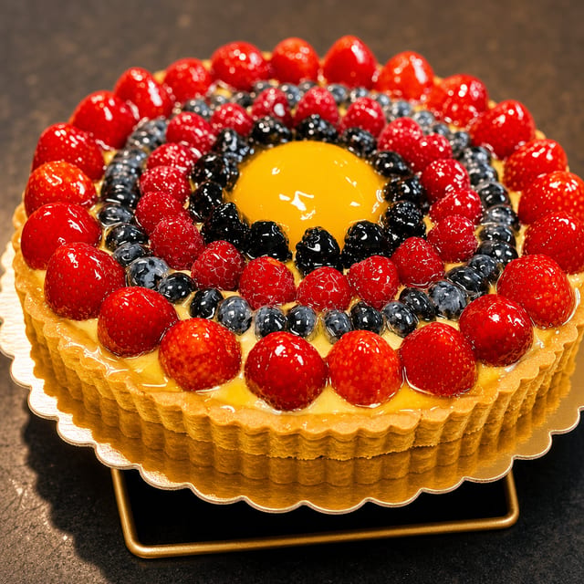 Whole Raspberry Tarte (Pre Order Only).