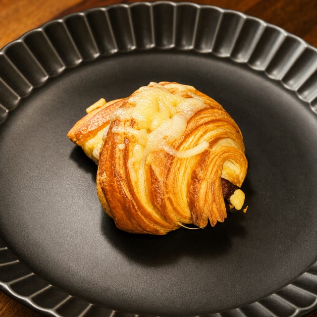 Ham and Cheese Croissant.